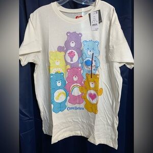 Care Bears Off White Kids Short Sleeve Tee XXL NWT
